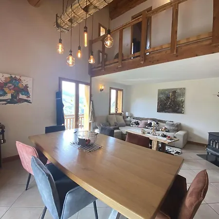 Familial 10 Pers. Avec Terrasse, Terrain De Boules, Garage Et Equipements Modernes - Fr-1-342-318 Chalet *